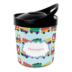 Trains Plastic Ice Bucket (Personalized)
