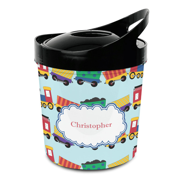 Custom Trains Plastic Ice Bucket (Personalized)
