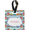 Trains Personalized Square Luggage Tag