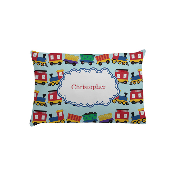 Custom Trains Pillow Case - Toddler (Personalized)