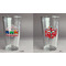 Trains Pint Glass - Two Content - Approval