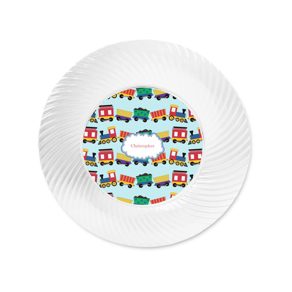 Trains Plastic Party Appetizer & Dessert Plates - Approval