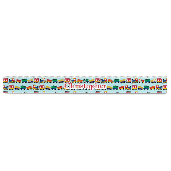 Trains Plastic Ruler - 12" - FRONT