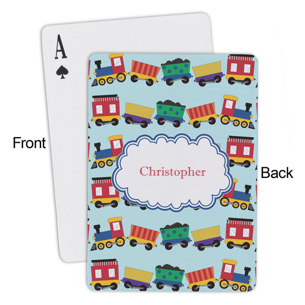 Trains Playing Cards - Approval