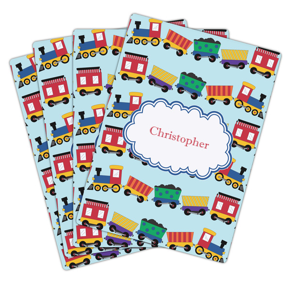 Trains Playing Cards - Hand Back View