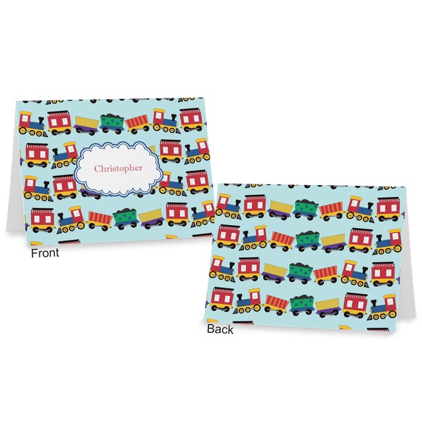 Trains Postcard - Front and Back