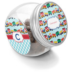 Trains Puppy Treat Jar (Personalized)