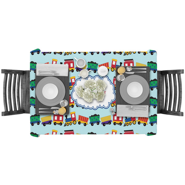 Trains Rectangular Tablecloths - LIFESTYLE