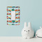 Trains Rocker Light Switch Covers - Single - IN CONTEXT
