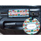 Trains Round Luggage Tag & Handle Wrap - In Context