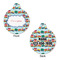 Trains Round Pet ID Tag - Large - Approval