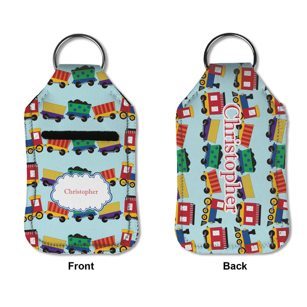 Trains Sanitizer Holder Keychain - Small APPROVAL (Flat)