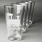 Trains Set of Four Engraved Pint Glasses - Set View