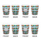 Trains Shot Glass - White - Set of 4 - APPROVAL