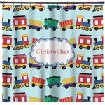 Trains Shower Curtain (Personalized)
