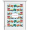 Trains Single White Cabinet Decal