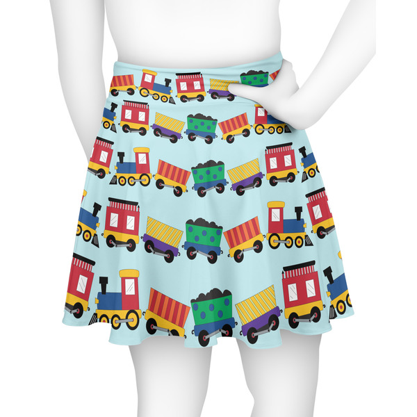 Trains Skater Skirt - Back