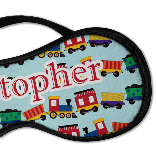 Trains Sleeping Eye Mask - DETAIL Large