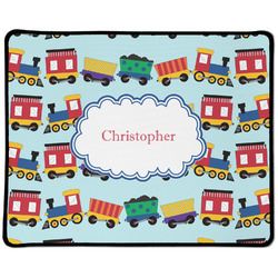 Trains Large Gaming Mouse Pad - 12.5" x 10" (Personalized)