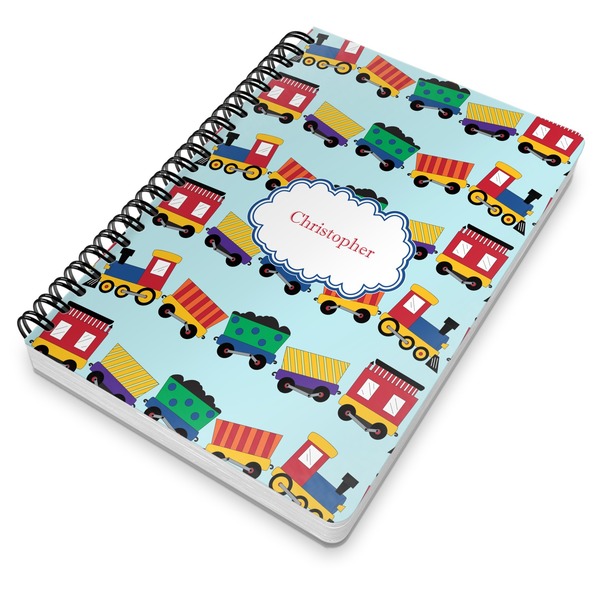 Trains Spiral Journal 7 x 10 - Main