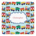 Trains Square Decal (Personalized)