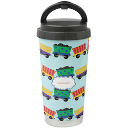 Trains Stainless Steel Coffee Tumbler (Personalized)