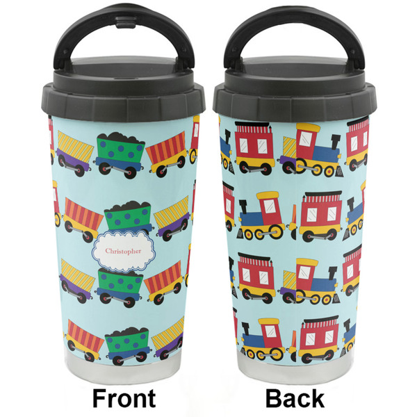 Trains Stainless Steel Travel Cup - Apvl