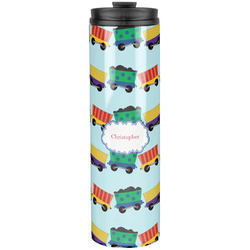 Trains Stainless Steel Skinny Tumbler - 20 oz (Personalized)