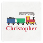 Trains Paper Dinner Napkins (Personalized)