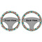 Trains Steering Wheel Cover- Front and Back
