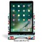 Trains Stylized Tablet Stand - Front with ipad