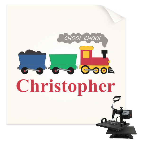 Custom Trains Sublimation Transfer (Personalized)
