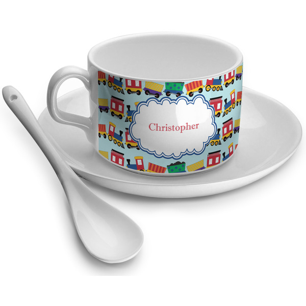 Custom Trains Tea Cup (Personalized)