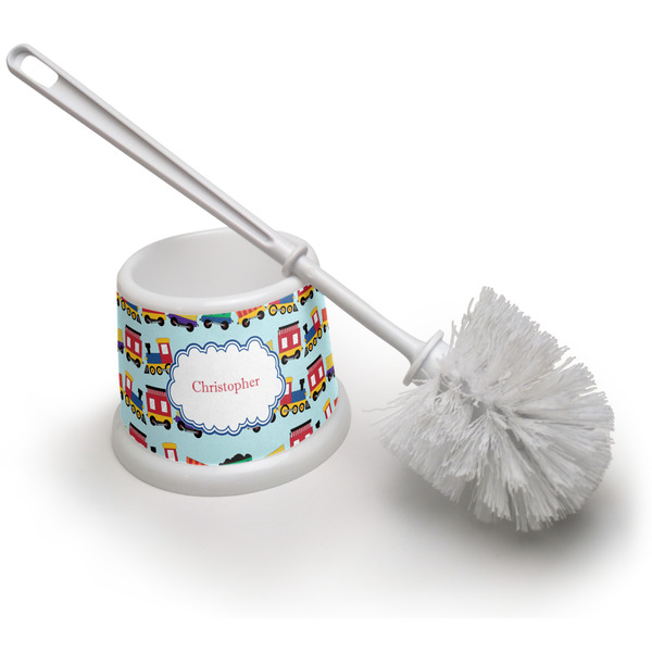Custom Trains Toilet Brush (Personalized)