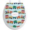 Trains Toilet Seat Decal (Personalized)