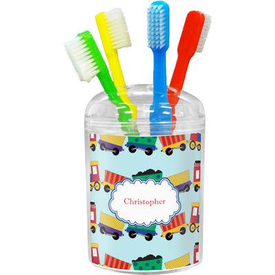 Trains Toothbrush Holder (Personalized)