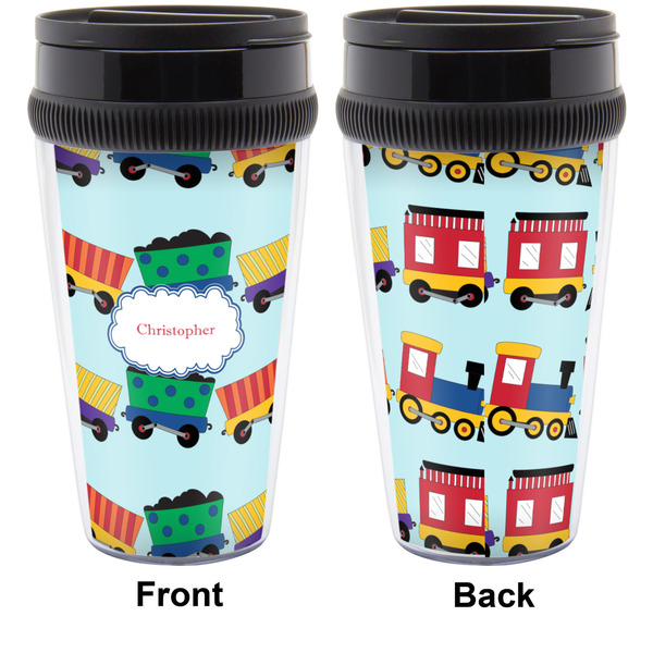 Trains Travel Mug Approval (Personalized)