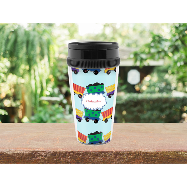 Trains Travel Mug Lifestyle (Personalized)