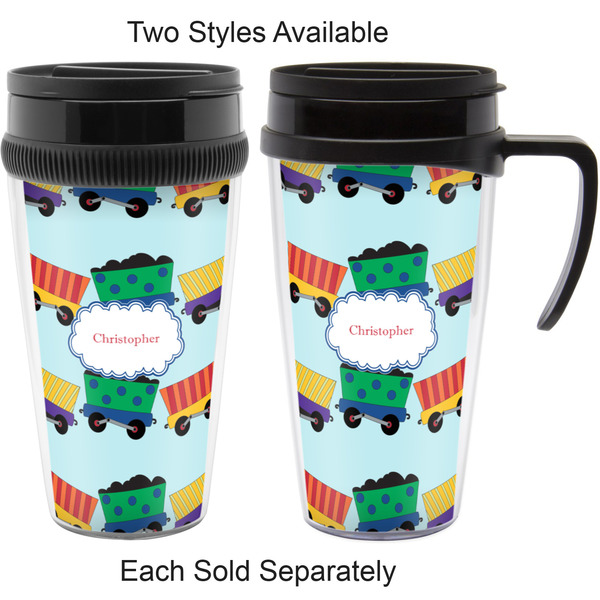 Trains Travel Mugs - with & without Handle