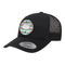 Trains Trucker Hat - Black (Personalized)
