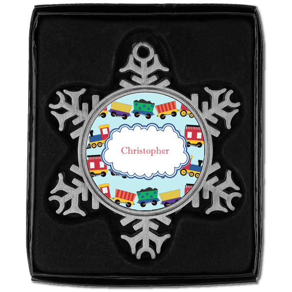 Trains Vintage Snowflake - In box