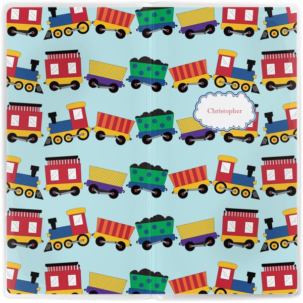 Trains Vinyl Document Wallet - Apvl