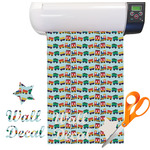 Trains Vinyl Sheet (Re-position-able)