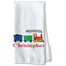 Trains Waffle Towel - Partial Print Print Style Image