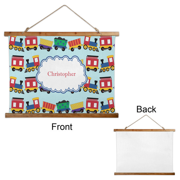 Trains Wall Hanging Tapestry - Landscape - APPROVAL