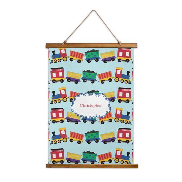 Custom Trains Wall Hanging Tapestry (Personalized)