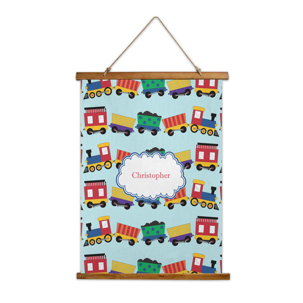 Custom Trains Wall Hanging Tapestry (Personalized)