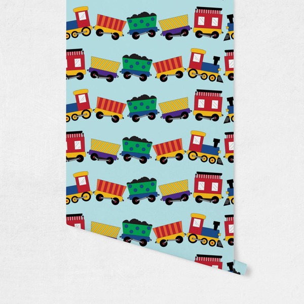 Trains Wallpaper on Wall