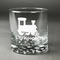 Trains Whiskey Glass - Engraved (Personalized)