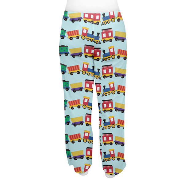 Trains Women's Pj on model - Back